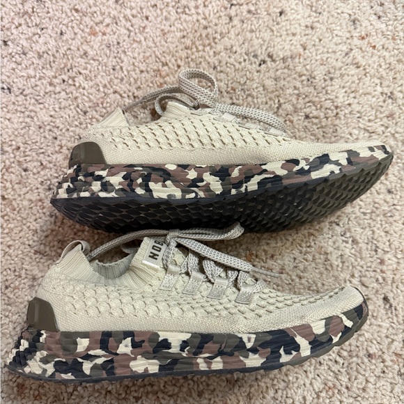 NOBULL Textured Knit Sneakers in Light Tan - Picture 2 of 4